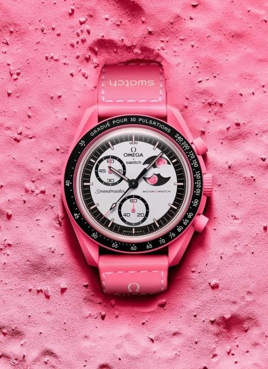 Nova kolaboracija brendova OMEGA i Swatch donosi nam najlepši pink sat koji smo ikada videli