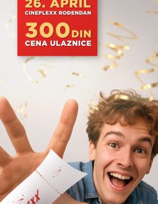 Subota je dan za Cineplexx: Sve filmove možete pogledati po specijalnoj ceni karte