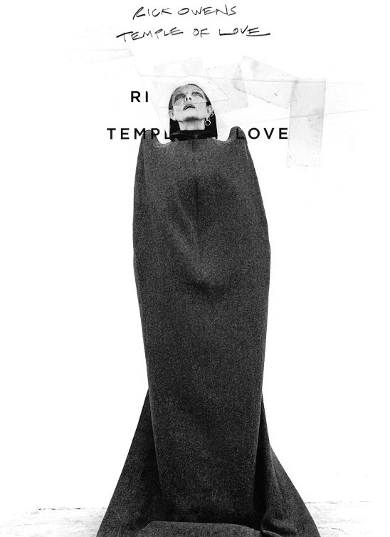 Avangardni dizajner Rick Owens predstavlja knjigu i izložbu “Temple of Love“