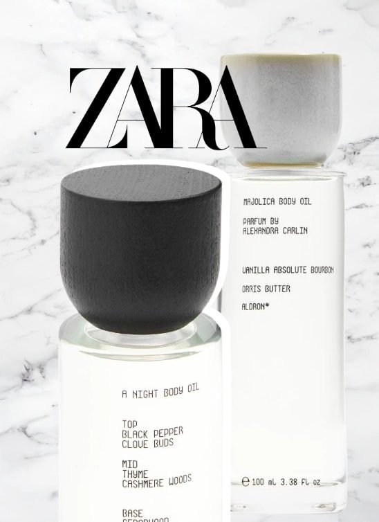 Zara lansirala mirisna ulja za telo koja su uveliko na našoj listi želja
