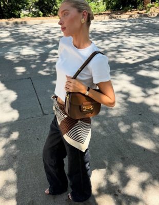 Scarf Belting: Letnji trend odobren od strane IT devojaka